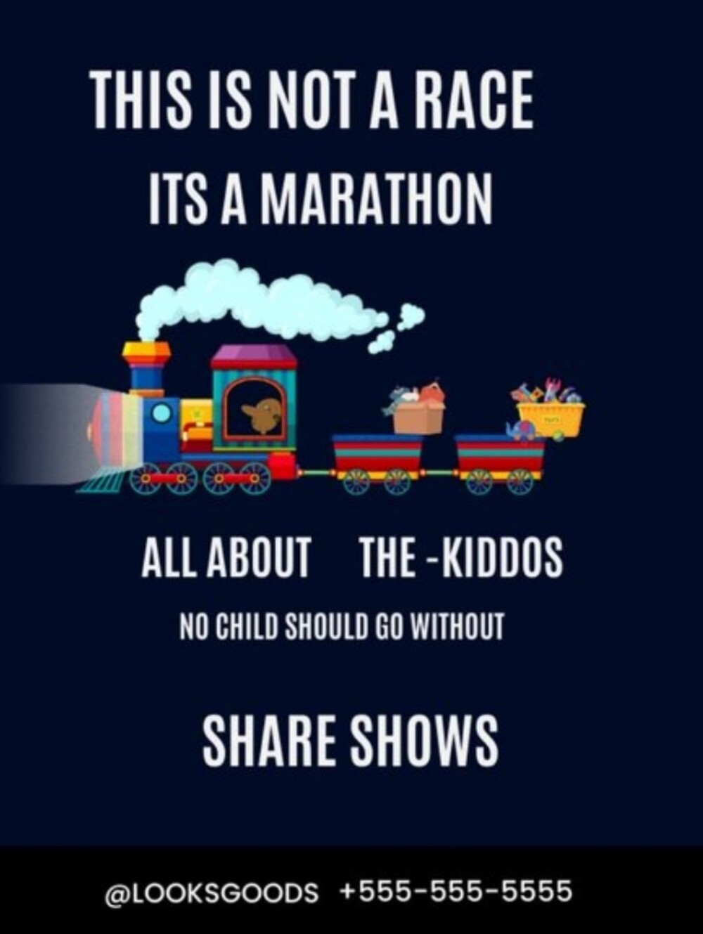 Kids & Family Share Show Train - Picture 1 of 1